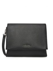 DeeZee Torebka DZE-S-010-07 Czarny. Czarne listonoszki DeeZee, bez wzorów, ze skóry, bez dodatków. Za 129.99 zł.