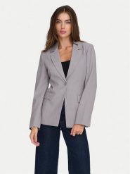 ONLY Marynarka Raven 15357457 Szary Slim Fit. Szare marynarki i żakiety Only, bez wzorów, z syntetyku. Za 229.99 zł.