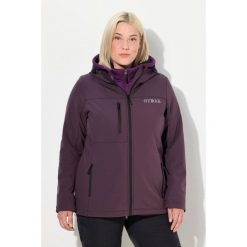 Damskie Kurtka softshell HYPRAR hydrofobowa stretch odblask. Czerwone kurtki sportowe Ulla Popken, plus size, bez wzorów, z elastanu, bez kaptura, trekkingowe. W wyprzedaży za 383.99 zł.