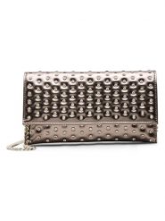 Steve Madden Kopertówka w kolorze złotym - 25 x 19 x 14 cm rozmiar: onesize. Żółte kopertówki Steve Madden, bez wzorów, z materiału, przez ramię, bez dodatków. Za 249.76 zł.