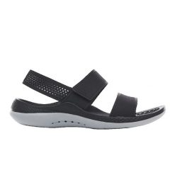 Sandały Kobieta Crocs Literide 360 Sandal czarny. Czarne sandały Crocs, bez wzorów, z materiału, sportowe, bez obcasa, bez zapięcia. Za 319.00 zł.