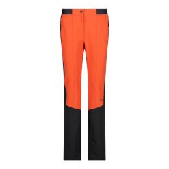 Spodnie damskie CMP. Brązowe spodnie sportowe CMP, na lato, bez wzorów, trekkingowe. Za 425.70 zł.