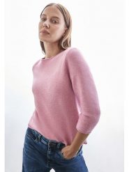 Street One Sweter w kolorze jasnoróżowym rozmiar: 38. Różowe swetry Street One, bez wzorów, z bawełny, bez ramiączek. Za 136.45 zł.