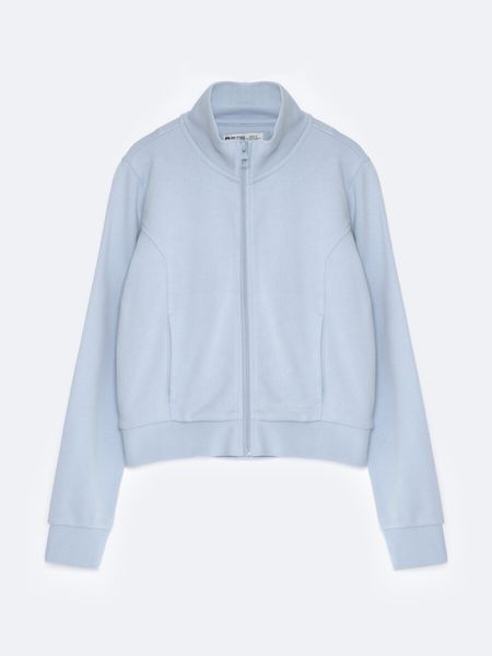 Bluza damska rozpinana błękitna Chitasana 401/ Chitasanap 401. Niebieskie bluzy Big Star, l, bez wzorów, z dzianiny, bez kaptura. W wyprzedaży za 139.99 zł.