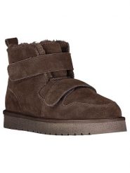 Geographical Norway Botki zimowe "Oscratch" w kolorze brązowym rozmiar: 39. Brązowe botki Geographical Norway, na zimę, bez wzorów, z futra, bez obcasa, bez zapięcia. Za 192.33 zł.