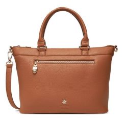 Torebka Beverly Hills Polo Club. Brązowe torebki klasyczne Beverly Hills Polo Club, bez wzorów, bez dodatków. Za 229.99 zł.