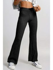 Monki Spodnie w kolorze czarnym rozmiar: XXS. Czarne spodnie materiałowe Monki, na co dzień, xxs, bez wzorów, z materiału. Za 42.45 zł.