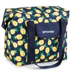 Torba turystyczna termiczna Spokey San Remo. Białe torby na ramię Spokey, bez wzorów, z materiału, biznesowe, na ramię, duże, bez dodatków. Za 59.99 zł.
