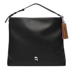Torebka KARL LAGERFELD. Czarne torebki klasyczne KARL LAGERFELD, bez wzorów, bez dodatków. Za 799.99 zł.