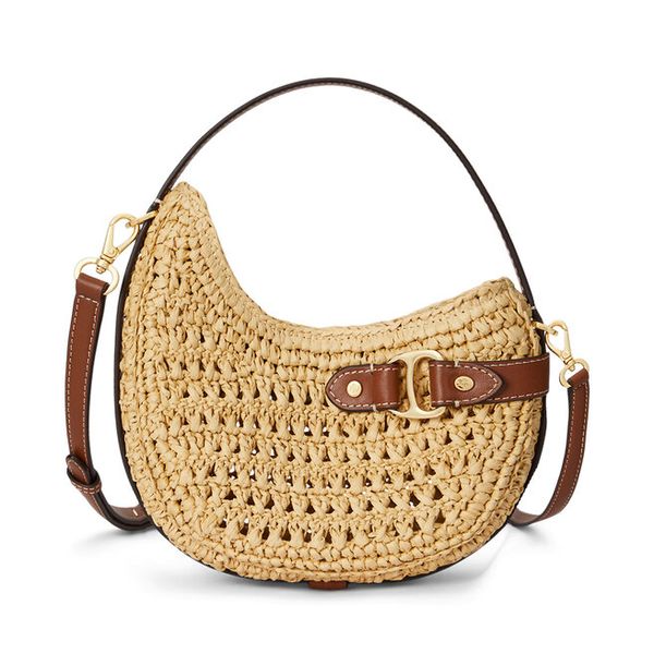 Torebka LAUREN RALPH LAUREN. Brązowe torebki klasyczne Lauren Ralph Lauren, bez wzorów, bez dodatków. Za 1,299.00 zł.