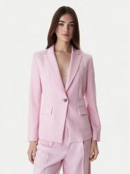 Marella Marynarka Slogan1 2615041211 Różowy Slim Fit. Czerwone marynarki i żakiety Marella, bez wzorów, z syntetyku. Za 909.99 zł.