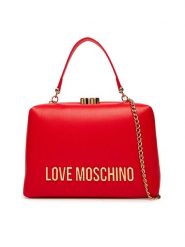 LOVE MOSCHINO Torebka JC4096PP1NLM0500 Czerwony. Czerwone torebki klasyczne Love Moschino, bez wzorów, ze skóry, bez dodatków. Za 1,099.00 zł.