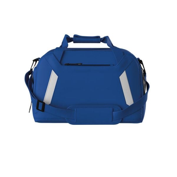Torba sportowa Errea Media. Niebieskie torby na ramię ERREA, bez wzorów, z materiału, sportowe, na ramię, bez dodatków. Za 224.99 zł.