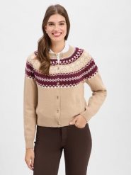 JOOP! Kardigan z zawartością kaszmiru - Kloda Kobiety beżowy|czerwony, 38. Brązowe kardigany Joop!, bez wzorów, z kaszmiru. Za 649.95 zł.