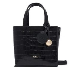 Torebka Furla. Czarne torebki klasyczne Furla, bez wzorów, bez dodatków. Za 1,349.00 zł.