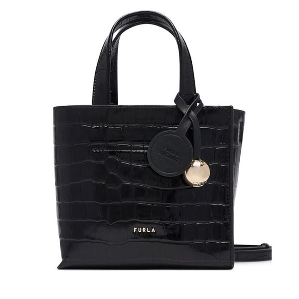 Torebka Furla. Czarne torebki klasyczne Furla, bez wzorów, bez dodatków. Za 1,349.00 zł.