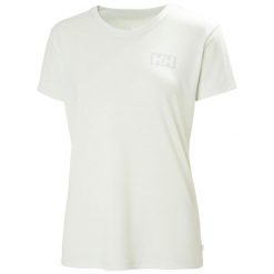 T-shirt damski Helly Hansen Skog graphic. Zielone t-shirty Helly Hansen, bez wzorów, bez kołnierzyka, bez ramiączek. Za 239.00 zł.