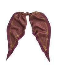 LAUREN RALPH LAUREN Apaszka 454P23564001 Bordowy. Czerwone rękawiczki Lauren Ralph Lauren, bez wzorów, z jedwabiu. Za 419.99 zł.