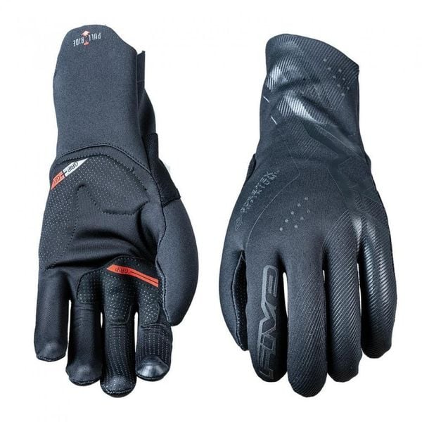 Rękawiczki CYCLONE INFINIUM STRETCH - CZARNE - M/9. Czarne spodnie sportowe FIVE GLOVES, m, bez wzorów, z gore-texu, rowerowe, gore-tex. Za 234.00 zł.