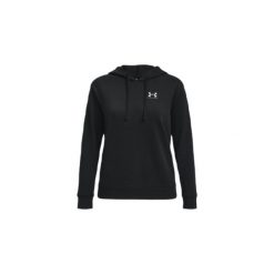 Bluza Damska Under Armour. Czarne bluzy Under Armour, bez wzorów, bez kaptura. Za 136.99 zł.