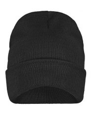 Eight2Nine Czapka beanie w kolorze czarnym rozmiar: onesize. Czarne czapki Eight2Nine, bez wzorów, z materiału. Za 56.12 zł.