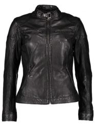 7eleven Skórzana kurtka w kolorze czarnym rozmiar: 36. Czarne kurtki 7eleven, bez wzorów, ze skóry, bez kaptura. Za 434.99 zł.