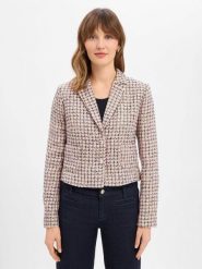 More & More Krótka marynarka damska Kobiety Sztuczne włókno różowy|zielony|niebieski w kratkę, 40. Czerwone marynarki i żakiety More & More, uniwersalny, bez wzorów, z tkaniny. Za 679.95 zł.