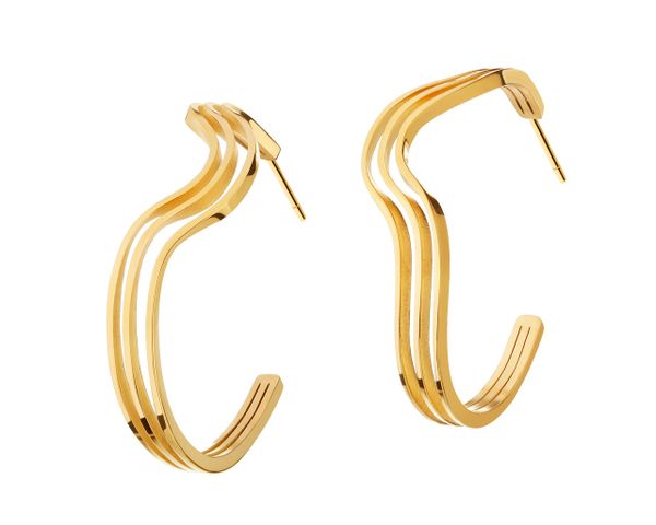 Kolczyki ze stali szlachetnej. Kolczyki Elixa, ze stali. W wyprzedaży za 94.50 zł.