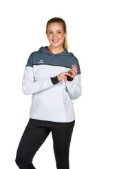 Sweat bluza z kapturem dla kobiet Erima Change. Czarne bluzy Erima, bez wzorów, z materiału, z kapturem. Za 263.15 zł.