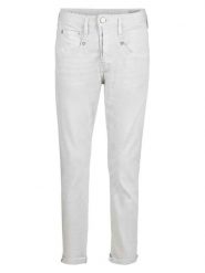 Herrlicher Spodnie w kolorze białym rozmiar: W31. Białe spodnie materiałowe Herrlicher, bez wzorów, z materiału. Za 242.45 zł.