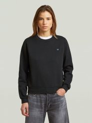 G-Star Bluza w kolorze czarnym rozmiar: XS. Czarne bluzy G-Star, xs, bez wzorów, z bawełny, bez kaptura. Za 199.49 zł.