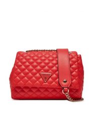 Guess Torebka HWEQG954121 Czerwony. Czerwone torebki klasyczne Guess, z aplikacjami, ze skóry, bez dodatków. Za 329.99 zł.