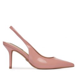 Szpilki Nine West. Czerwone szpilki Nine West, bez wzorów, bez obcasa, na szpilce, bez zapięcia. Za 229.99 zł.