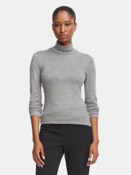 Guess Golf W4BP14 KCGM2 Szary Slim Fit. Szare golfy Guess, m, z aplikacjami, z syntetyku, bez ramiączek. Za 214.99 zł.