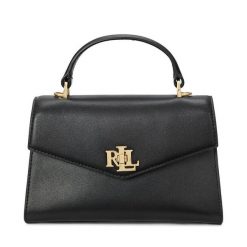 Torebka LAUREN RALPH LAUREN. Czarne torebki klasyczne Lauren Ralph Lauren, bez wzorów, bez dodatków. Za 1,049.00 zł.