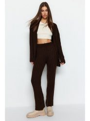 Trendyol 2-częściowy zestaw w kolorze brązowym rozmiar: S. Brązowe swetry Trendyol, s, bez wzorów, bez ramiączek. Za 108.99 zł.