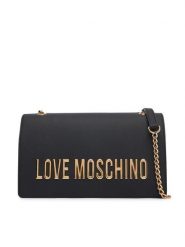 LOVE MOSCHINO Torebka JC4192PP1PKD0000 Czarny. Czarne shopper Love Moschino, bez wzorów, ze skóry, bez dodatków. Za 949.99 zł.