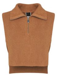 PINKO Komin Cipro 105994 A2Z4 Brązowy. Brązowe rękawiczki Pinko, bez wzorów, z materiału. Za 699.99 zł.