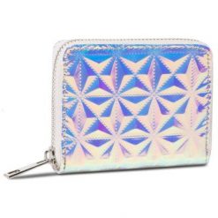 ACCCESSORIES 1W1-003-SS20 Różowy. Czerwone portfele ACCCESSORIES, bez wzorów, ze skóry ekologicznej. Za 19.99 zł.