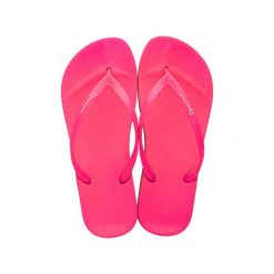 Japonki plażowe damskie Ipanema Anatomic Colors Fem. Czerwone klapki Ipanema, bez wzorów, bez obcasa. Za 54.00 zł.