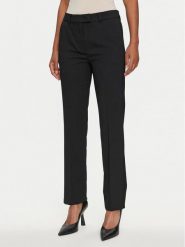 Marella Spodnie materiałowe Folle 2423136241 Czarny Regular Fit. Czarne spodnie materiałowe Marella, bez wzorów, z materiału. Za 369.99 zł.