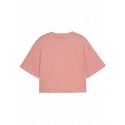 Młodzieżowa koszulka ESS z logo No. 1 o krótkiej długości PUMA Pink Fruit. Czerwona bluzki Puma, l, bez wzorów, prążkowane, młodzieżowe, bez kołnierzyka, bez ramiączek. Za 79.00 zł.