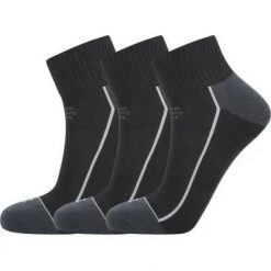 Endurance Skarpety Avery 3-pack — niski krój, wentylacja – 1001 Black. Czarne skarpety ENDURANCE, bez wzorów, z elastanu. Za 85.50 zł.