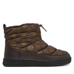 Śniegowce Guess. Brązowe trapery i śniegowce Guess. Za 494.99 zł.