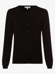 Marie Lund Kardigan Kobiety drobna dzianina czarny, XS. Czarne kardigany Marie Lund, xs, bez wzorów, z dzianiny. Za 199.95 zł.