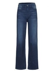 Herrlicher Dżinsy "Gila" - Comfort fit - w kolorze granatowym rozmiar: W24/L32. Niebieskie jeansy Herrlicher, l, bez wzorów, z podwyższonym stanem. Za 123.25 zł.