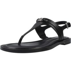 Sandały MICHAEL KORS MANDY THONG Czarny. Czarne sandały MICHAEL KORS ACCESS, bez wzorów, ze skóry, bez obcasa, bez zapięcia. Za 478.99 zł.