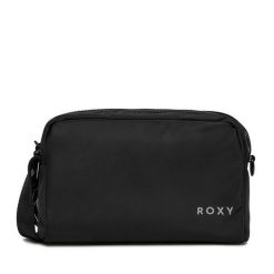 Torebka Roxy. Czarne listonoszki Roxy, bez wzorów, bez dodatków. Za 109.99 zł.
