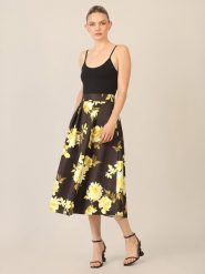 APART Spódnica w kolorze czarno-żółtym rozmiar: 46. Czarne spódnice Apart, bez wzorów, midi. Za 295.99 zł.