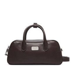 Torebka Emporio Armani. Szare torebki klasyczne Emporio Armani, bez wzorów, bez dodatków. Za 1,779.00 zł.